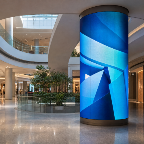 Curved & Cylindrical LED Display