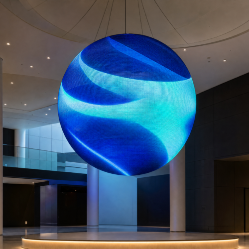 Spherical LED Display