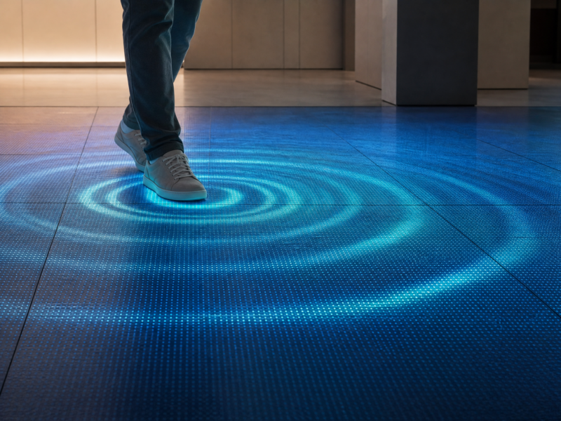interactive-led-floor-display - Interactive LED Floor Display - sentos.cn