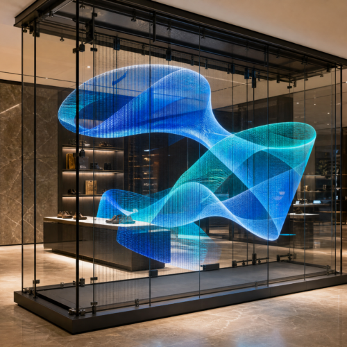 Holographic LED Display
