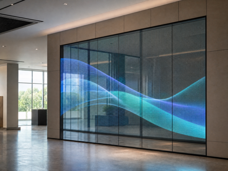 adhesive-film-led-display - Adhesive Film LED Display - sentos.cn